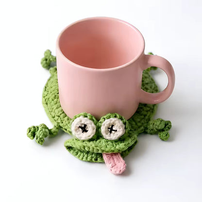 Handmade Scrat Crochet Coaster