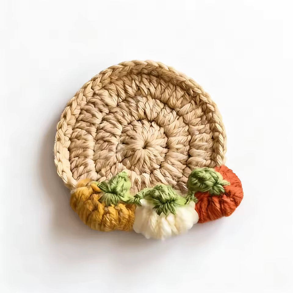 Handmade Scrat Crochet Coaster