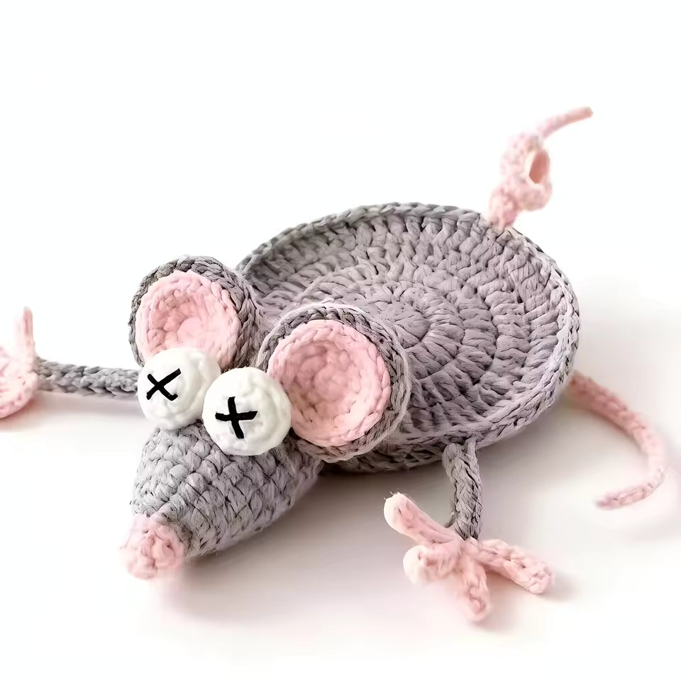 Handmade Scrat Crochet Coaster