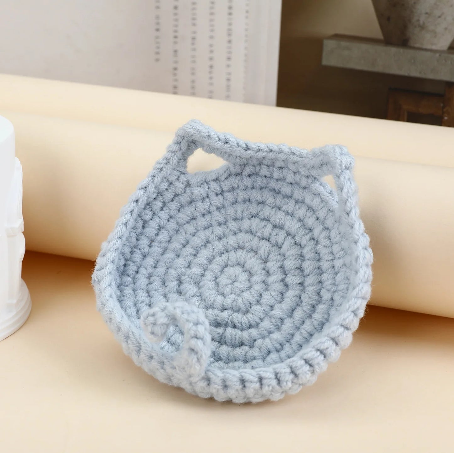 Handmade Scrat Crochet Coaster