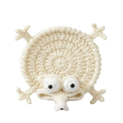 Handmade Scrat Crochet Coaster